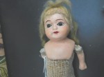 antique doll blonde good view